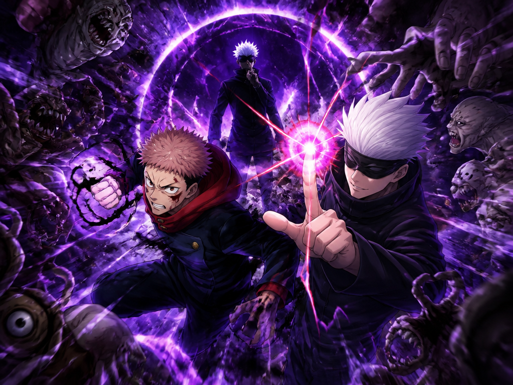 Jujutsu Kaisen säsongers strid med förbannelseenergi och domänexpansion